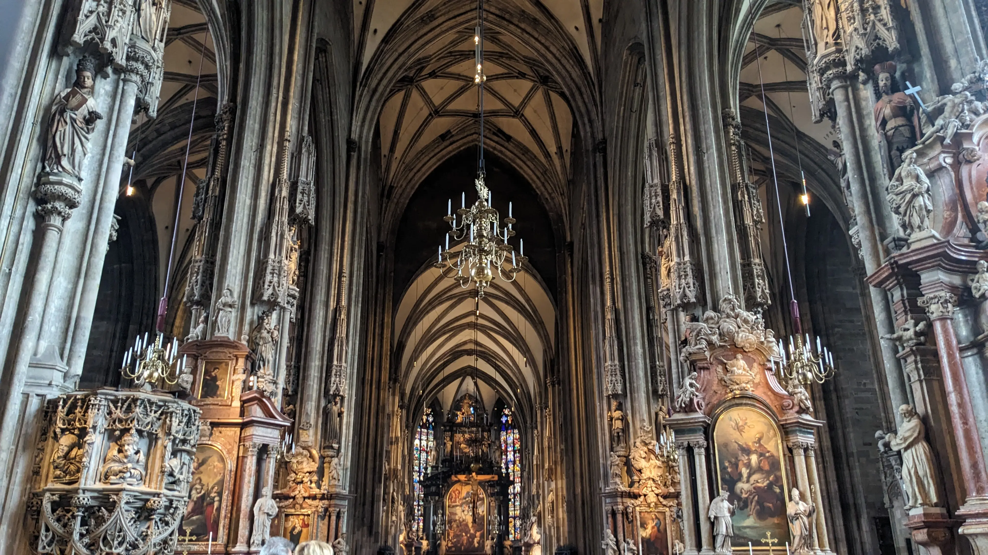 Inside St. Stephen’s Cathedral