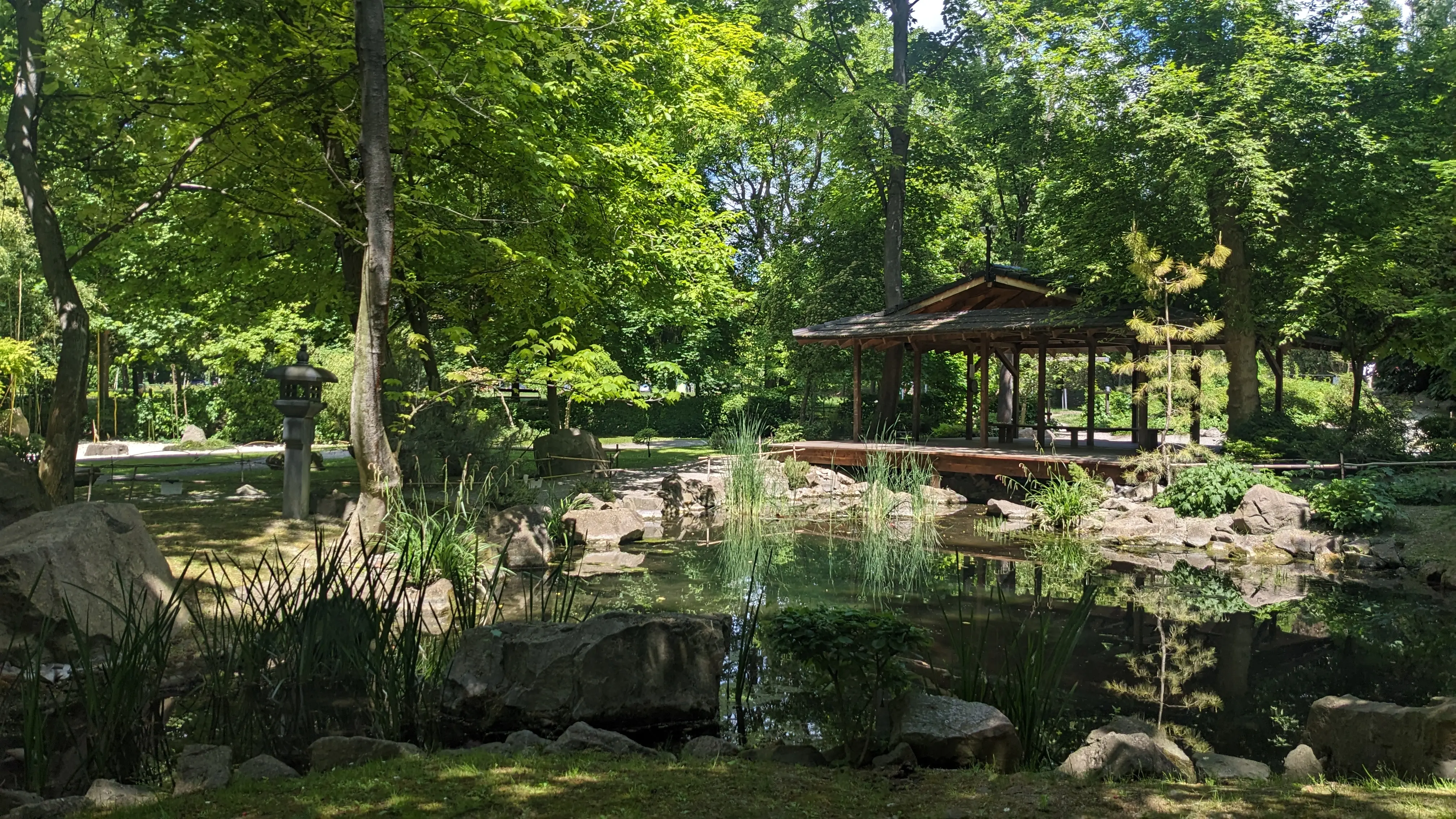 The Japanese garden in Szentendre