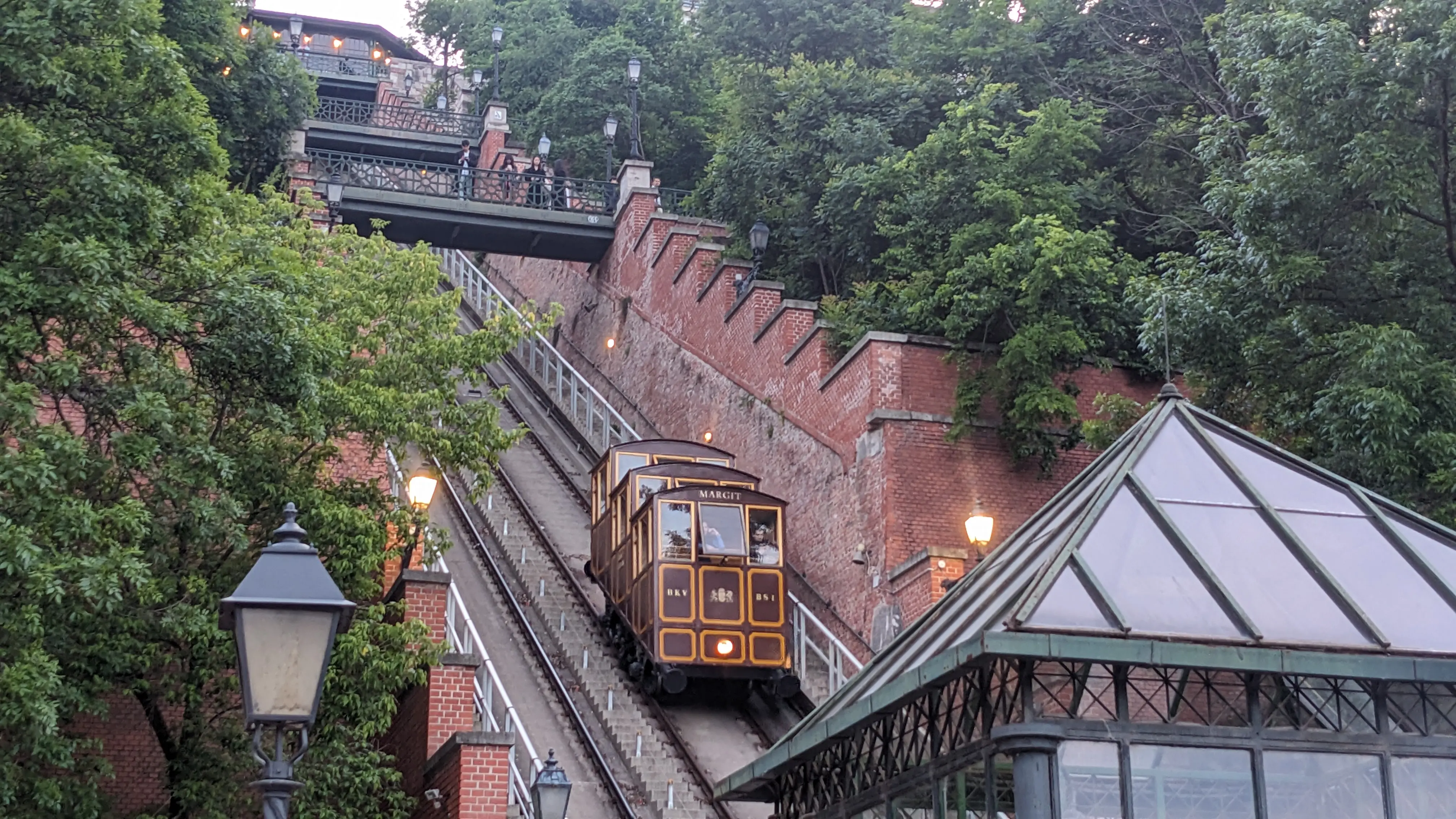 The Funicular in Budapest
