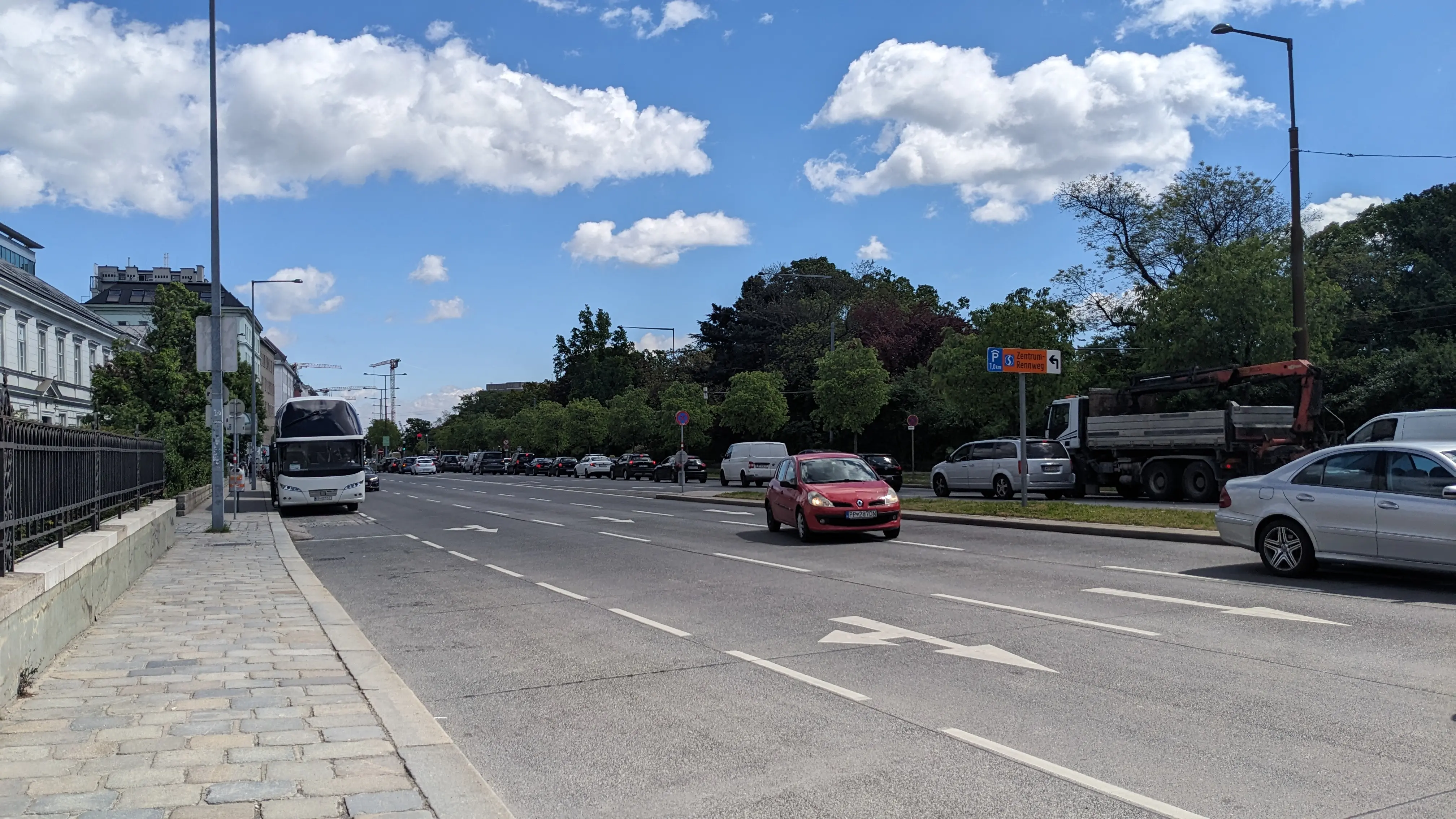 Carling road in Vienna