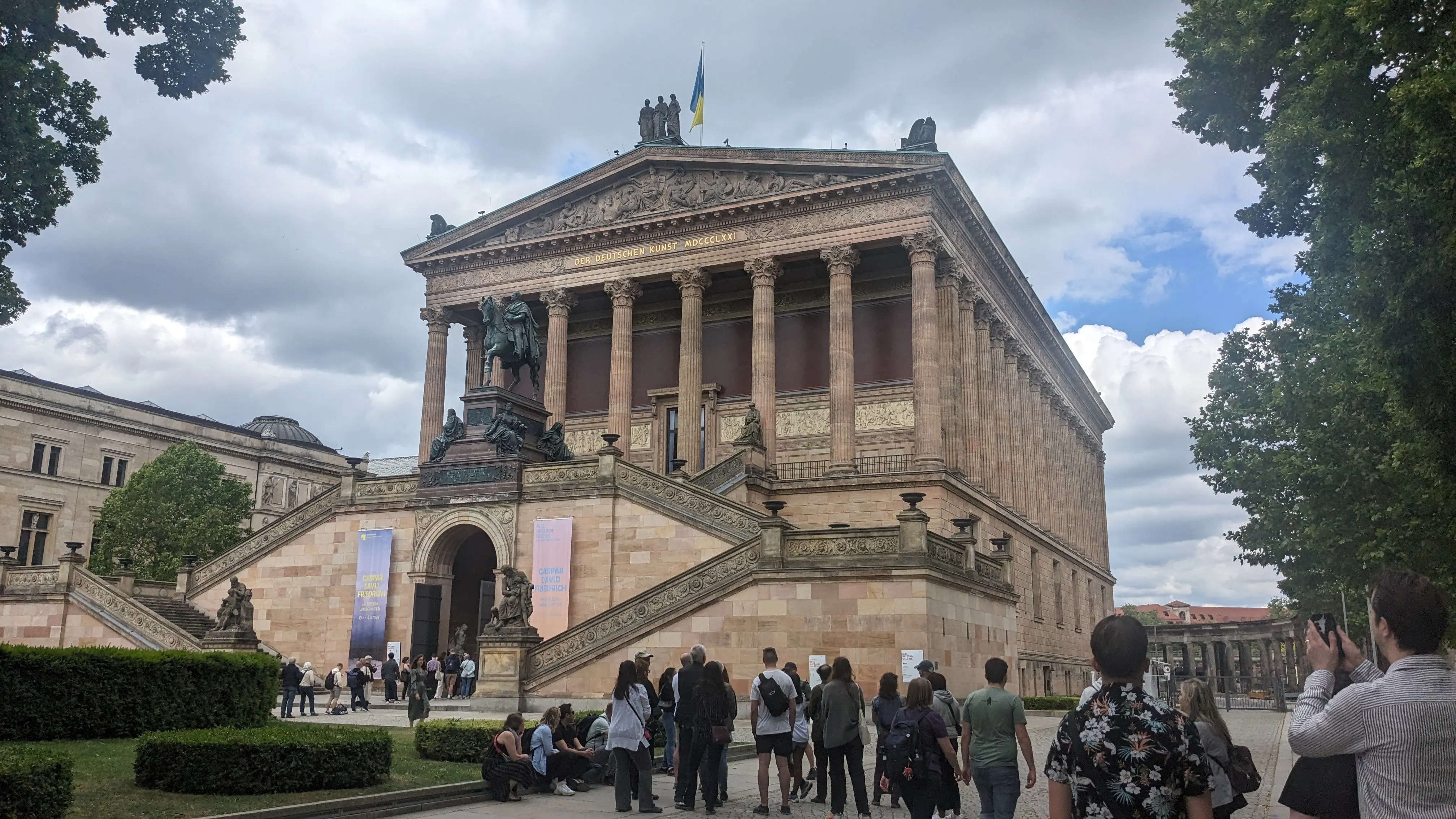 The old national gallery on museum island